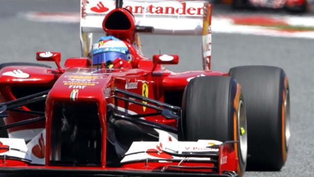 Fernando Alonso auf dem Weg zu seinem 32. Sieg in der Formel 1.