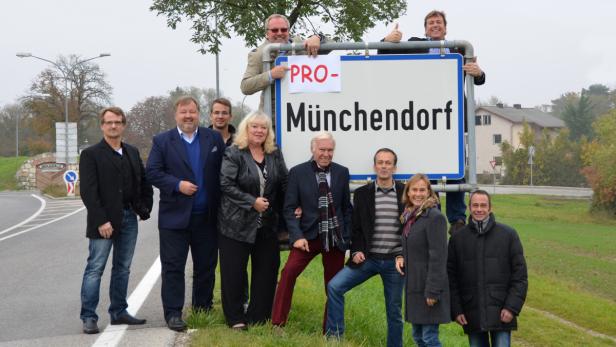 15 Münchendorfer engagieren sich derzeit rund um Kaspar.