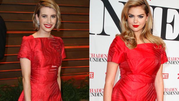 Mode-Zwillinge: Emma Roberts vs. Kate Upton