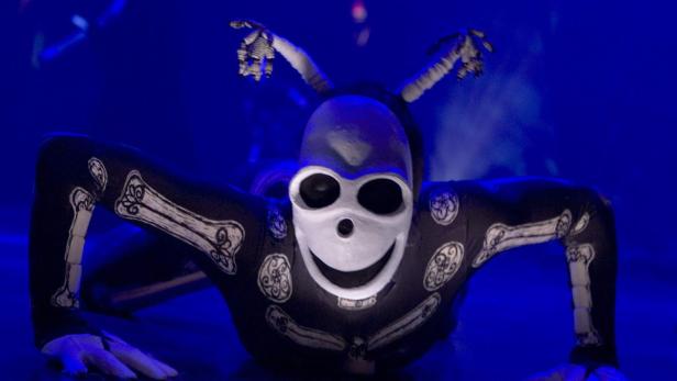 Cirque du Soleil: Die neue Show „Kooza“ kommt erstmals nach Europa und ab 8. Mai auch nach Wien.