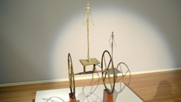 Alberto Giacomettis &quot;Chariot&quot; in New York