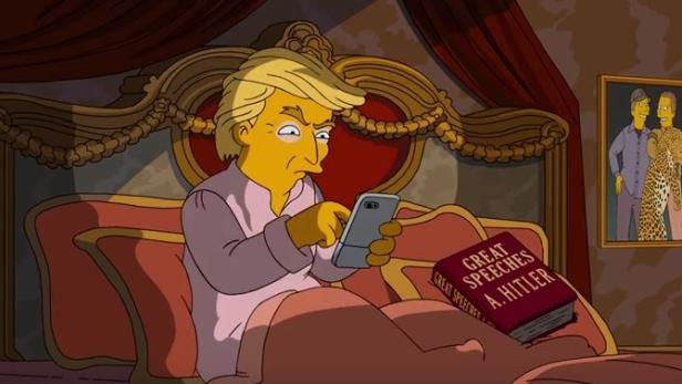 Die "Simpsons" erklären Trumps Frisur (und wie Homer Demokrat wurde)