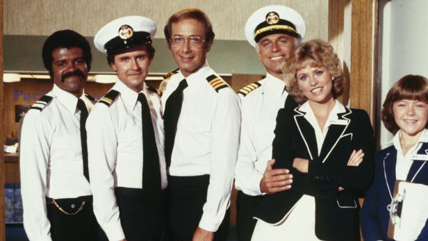 Besetzung der Fernsehserie „Love Boat“ in ihren Rollen.