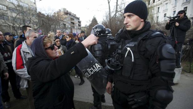 Die Demonstranten in Tuzla wünschen sich parteilose Experten an der Spitze.