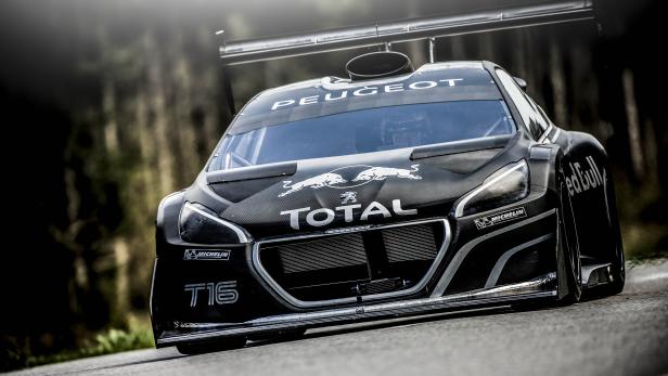 Loeb testet den Peugeot 208 T16 Pikes Peak