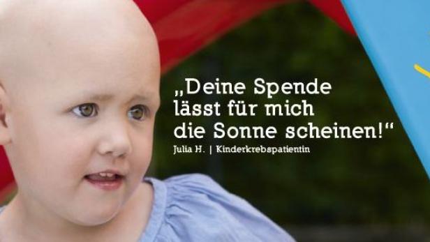 St. Anna Kinderkrebsforschung Werbesujet Swennen Werbeagentur
