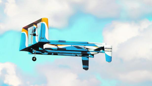 Packerl im Anflug: Forscher der TU Graz bringen der Amazon-Drohne das Sehen bei.