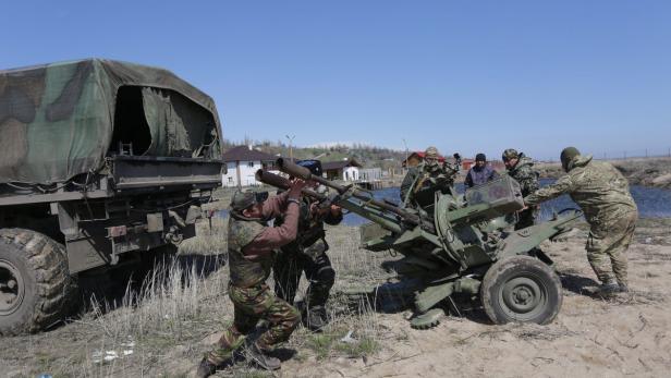 Fünf Tote bei schweren Kämpfen in der Ost-Ukraine