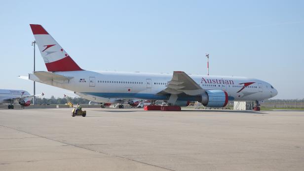 Austrian Airlines hat in Shanghai zwei Wochen Landeverbot