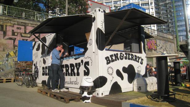 Gutes Eis, gutes Gefühl: Eis-Container von Ben &amp; Jerry&#039;s