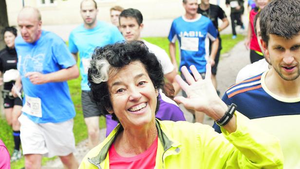 Joggen für einen guten Zweck. Das Startgeld