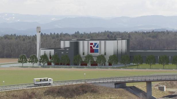 So soll das Biomasse-Werk im Osten Klagenfurts aussehen