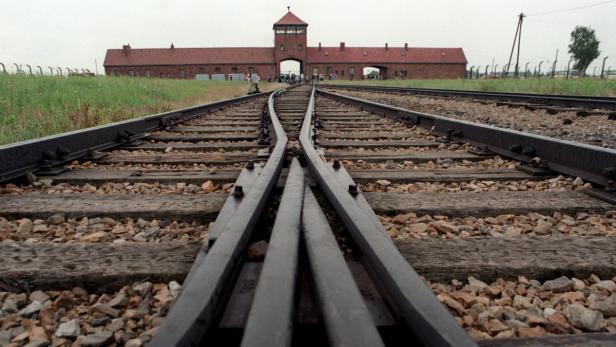epa03308256 (FILE) A file photo dated 12 July 1998 shows train tracks leading to the goods station in Auschwitz, Poland. According to reports by a British tabloid newspaper on 15 July 2012, Laszlo Csatary, one of the most wanted Nazi war criminals, has been found in Budapest, Hungary. As a Hungarian police commander in 1944, Csatary is accused of having helped to organize the deportation of approximately 15,700 Jews to Auschwitz. EPA/JENS KALAENE