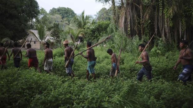 Der Stamm der Munduruku kämpfte gegen das Projekt.