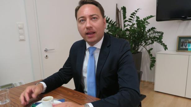 Manfred Haimbuchner, 37, ist Chef der Freiheitlichen in OÖ