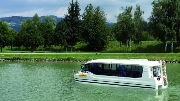 Ein Amphibien-Bus für Salzburg