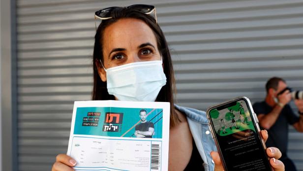 Der &quot;Grüne Pass&quot;: In Israel ist er bereits eingeführt und bringt wiedergewonnene Freiheiten für Geimpfte.