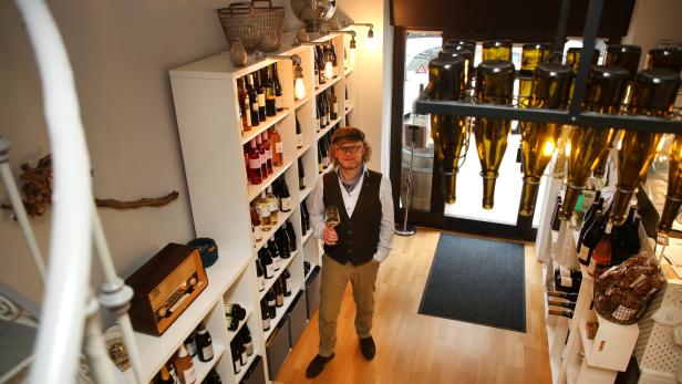 Neuer Shop: Der mit dem Wein aus dem Traisental dealt
