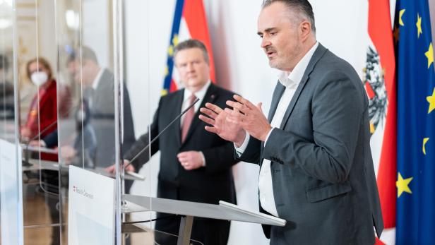 CORONA: PK NACH EINIGUNG AUF SCHÄRFERE MASSNAHMEN IM OSTEN: MIKL-LEITNER / ANSCHOBER / LUDWIG / DOSKOZIL