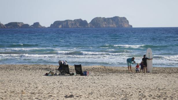 Wer wäre jetzt nicht gern dort? Paguera Beach an der Südwestküste von Mallorca