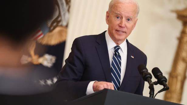 President Biden hosts first presidential press conference
