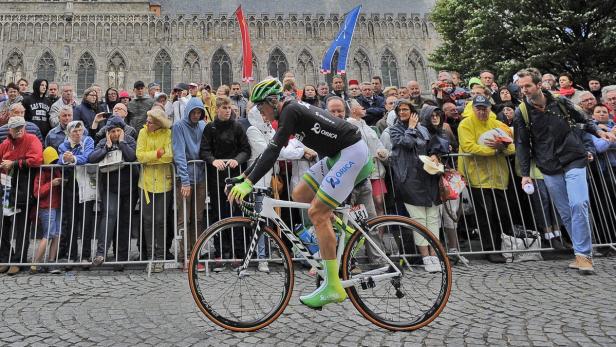 BELGIUM CYCLING TOUR DE FRANCE 2014 Simon Gerrans' Rad wurde von einem ahnungslosen Dieb gestohlen.