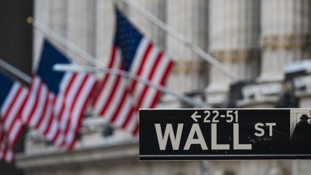 Die Börse in der Wall Street, New York/USA.