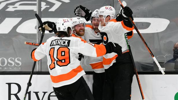 NHL: Philadelphia Flyers gewinnen mit Raffl in Boston