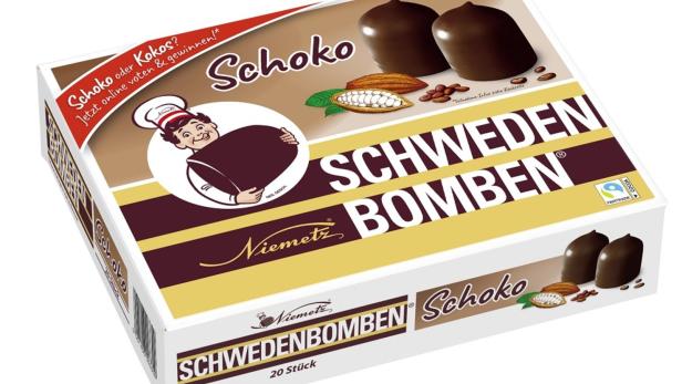 Endlich: Schwedenbomben-Packungen nur mit Schoko oder Kokos