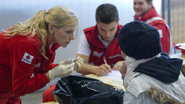Rund 70.000 Helfer sind beim Roten Kreuz in Österreich ehrenamtlich tätig.