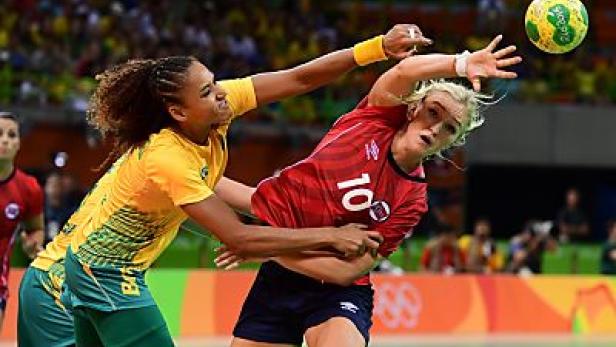 Sensationeller Auftaktsieg von Brasiliens Handballerinnen