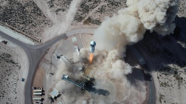 Raketenstart: So läuft das Boarding bei Jeff Bezos' Blue Origin