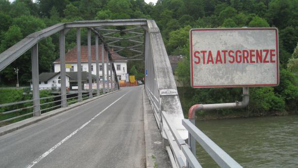 Die Mur ist heute wieder eine Grenze zwischen Nord und Süd