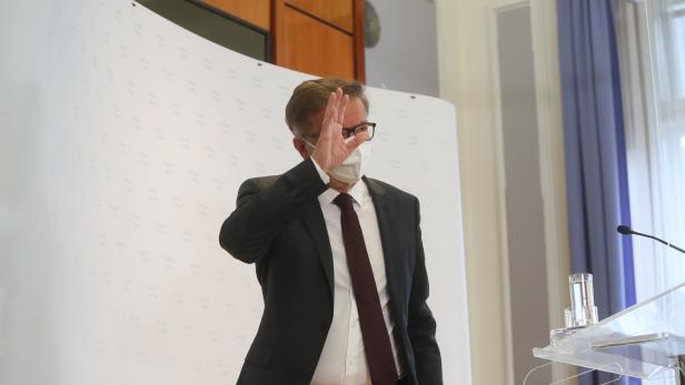 Gesundheitsminister Rudolf Anschober gibt seinen Rücktritt bekannt 