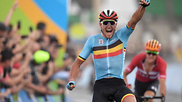 Belgier Van Avermaet eroberte Gold im Rad-Straßenrennen