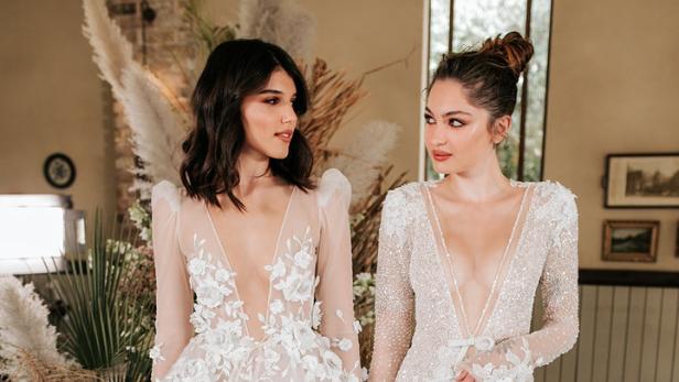 Brautkleider-Trends 2022: Designer bereiten sich auf Hochzeitsboom vor