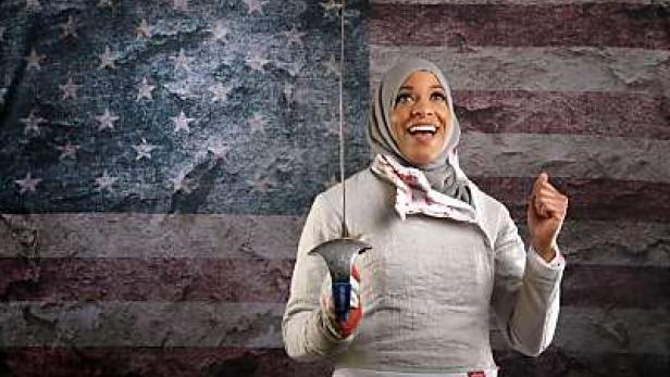 Fechterin Ibtihaj Muhammad erste US-Athletin mit Hidschab