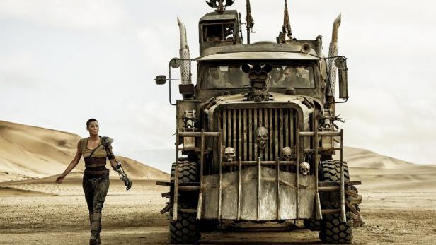 Charlize Theron als Furiosa in &quot;Mad Max: Fury Road&quot;.