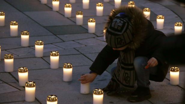 Stilles Gedenken an Corona-Tote in Österreich
