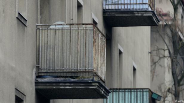 Balkone einer Wiener Wohnhausanlage