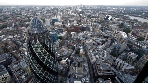 Das berühmte Londoner Hochhaus &quot;Gherkin&quot;, zu deutsch &quot;Gurke&quot;, hat einen neuen Besitzer.