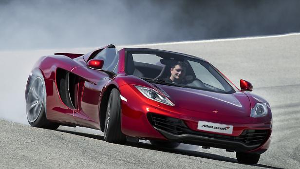 McLaren 12C Spider: Die Entscheidung fällt auf Knopfdruck