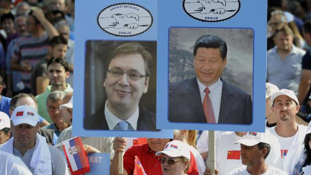 Serbien freut sich über die Schlüsselrolle für China (mit Bildern der Präsidenten Vucic und Xi)