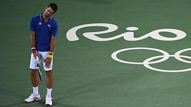 Die erste große Überraschung der Spiele: Djokovic ist geschlagen Goldfavorit Djokovic bereits in erster Tennis-Runde out