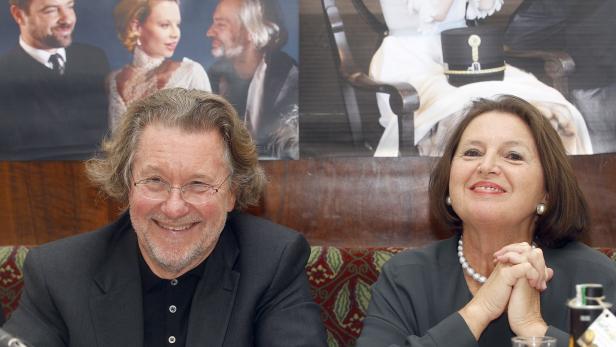 Ein Bild aus besseren Zeiten: das Ehepaar Renate und Peter Loidolt, Gründer der Festspiele Reichenau
