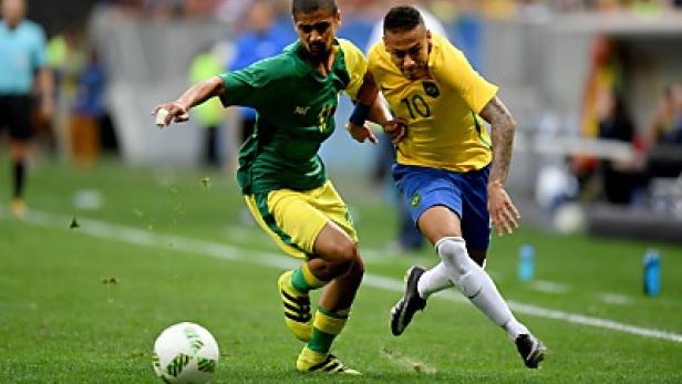 Neymar traf nicht Brasilien droht im Fußballturnier der Herren das Aus