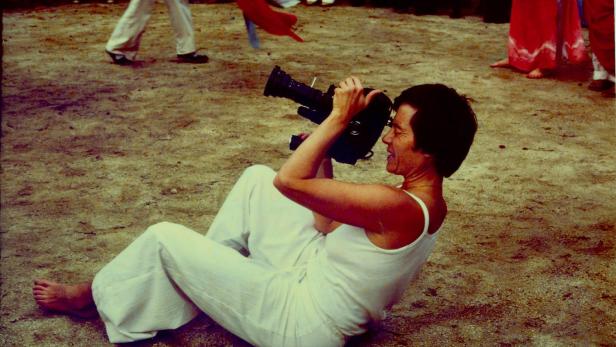 Die Filmemacherin Barbara Hammer 1978 in Santa Cruz