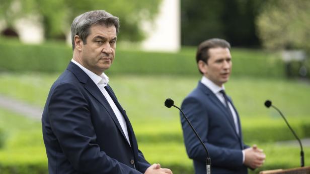 Kurz bei söder: Er bekam auch eine Ehrung