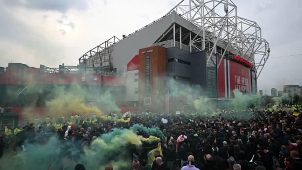 Neuerliche Fanproteste in Manchester vor United - Liverpool