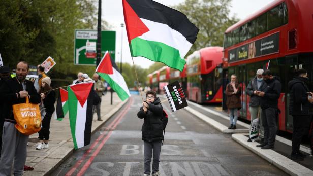 Tausende pro-palästinensische Demonstranten in London und Madrid